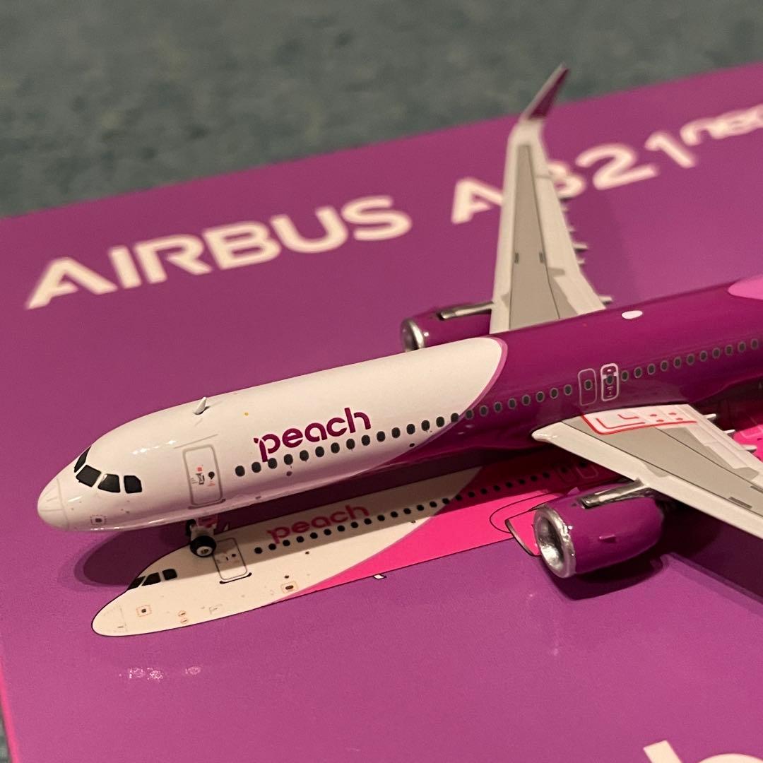 peach A321neo ピーチ JA901P ph 1:400