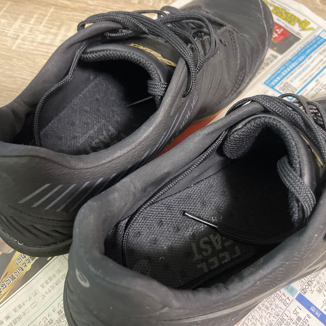 ASICS フットサルシューズ ブラック　デスタッキ　25cm