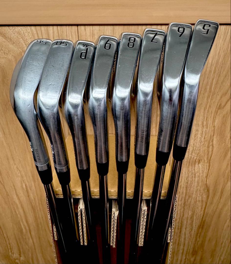 Titleist T100アイアンセットとSM9ウェッジ2本