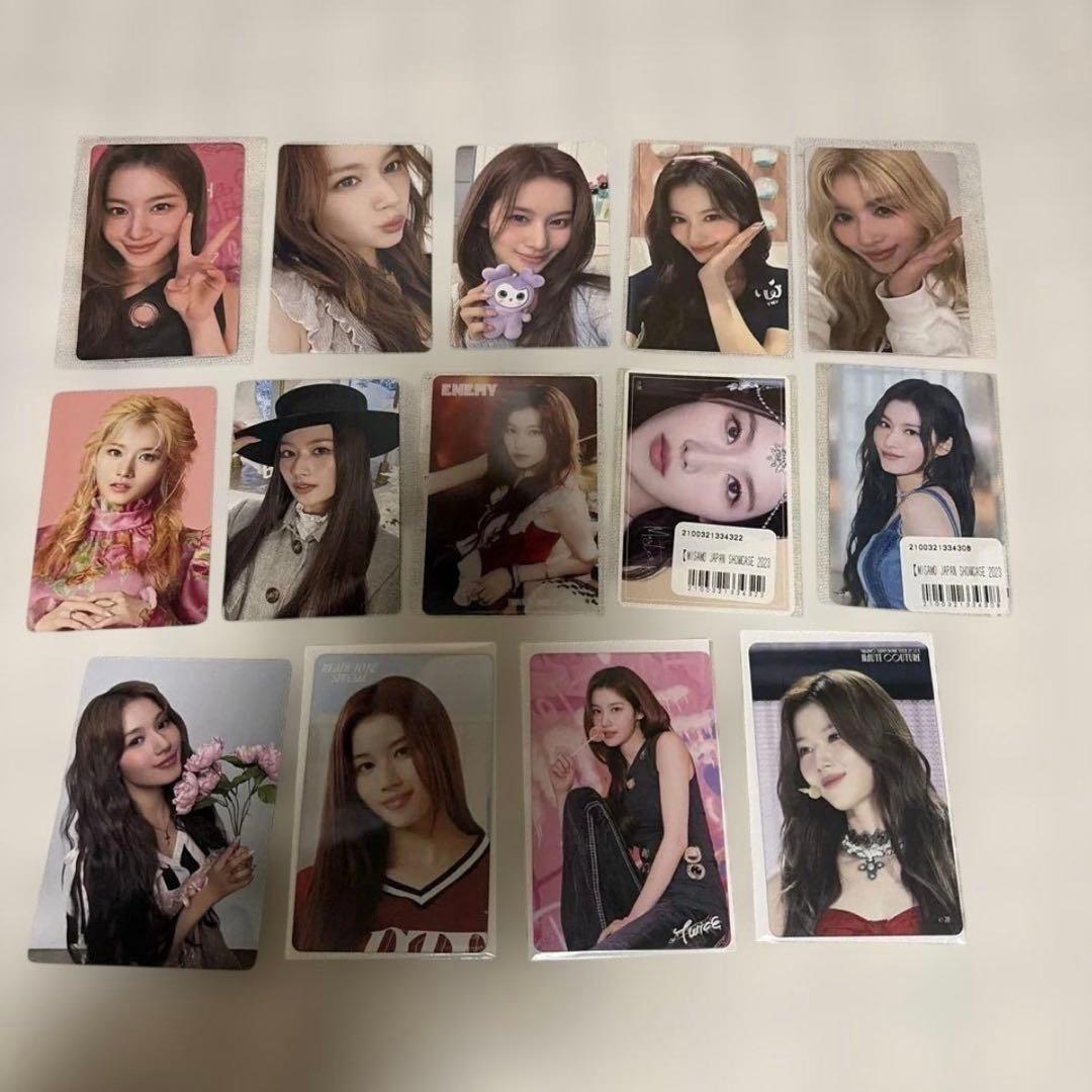 twice サナ　sana まとめ売り　トレカ　ステッカー