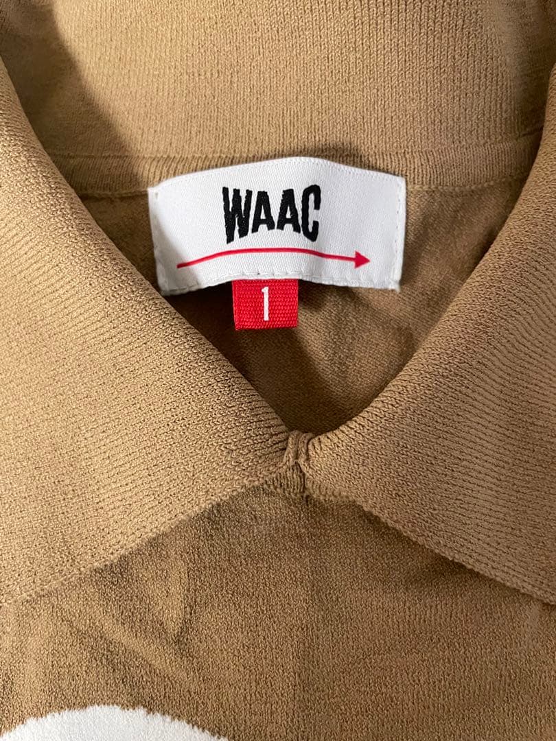 新品【WAAC】ゴルフウェア　半袖ニット