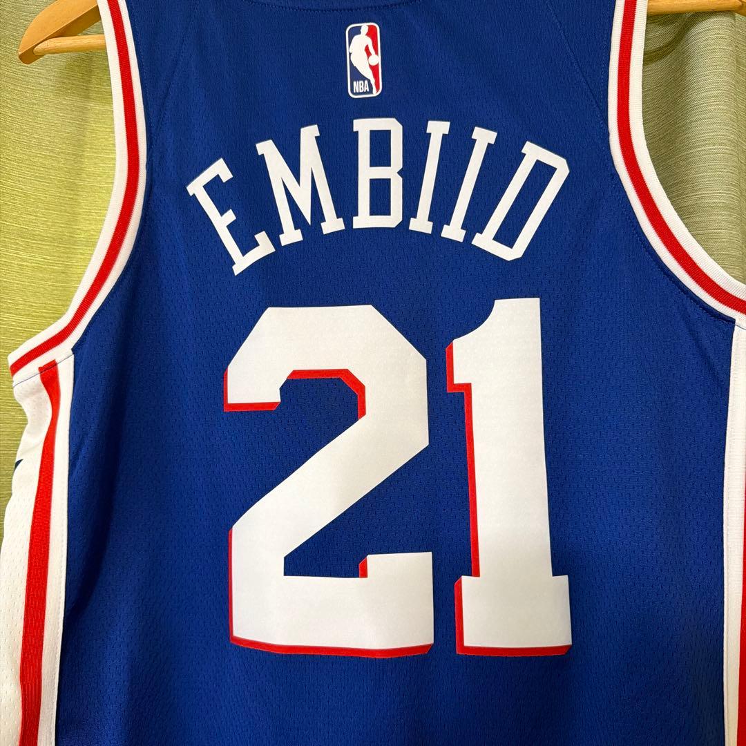 NBA Nike 76ers エンビード ゲームシャツ
