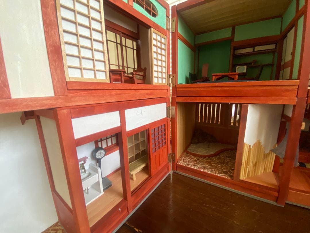 デアゴスティーニ　和風ドールズハウス　伝統旅館をつくる