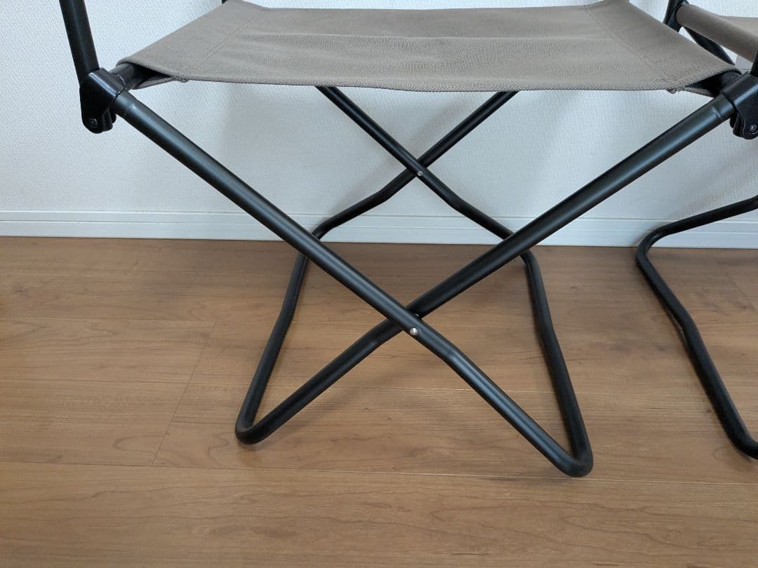 スノーピーク　FDチェアワイド　グレー　2脚セット　LV-077GY
