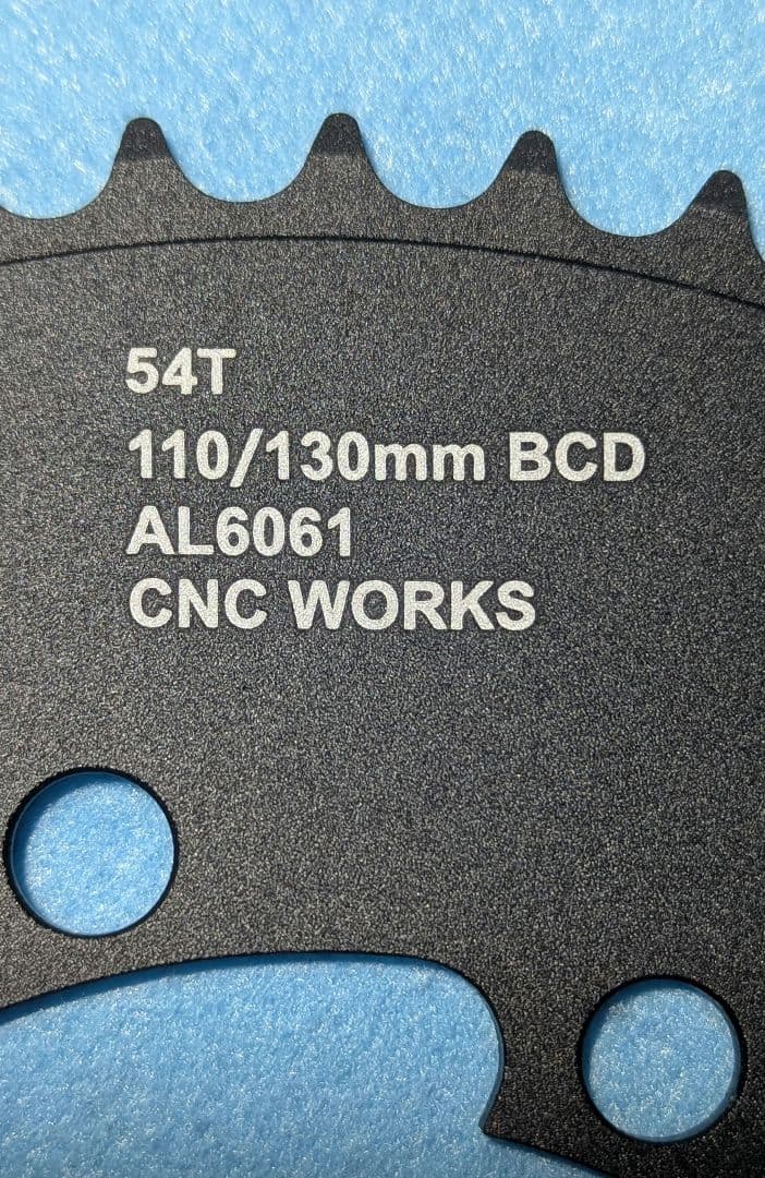 magicbros pcd 110/130 厚歯 チェーンリング 54T