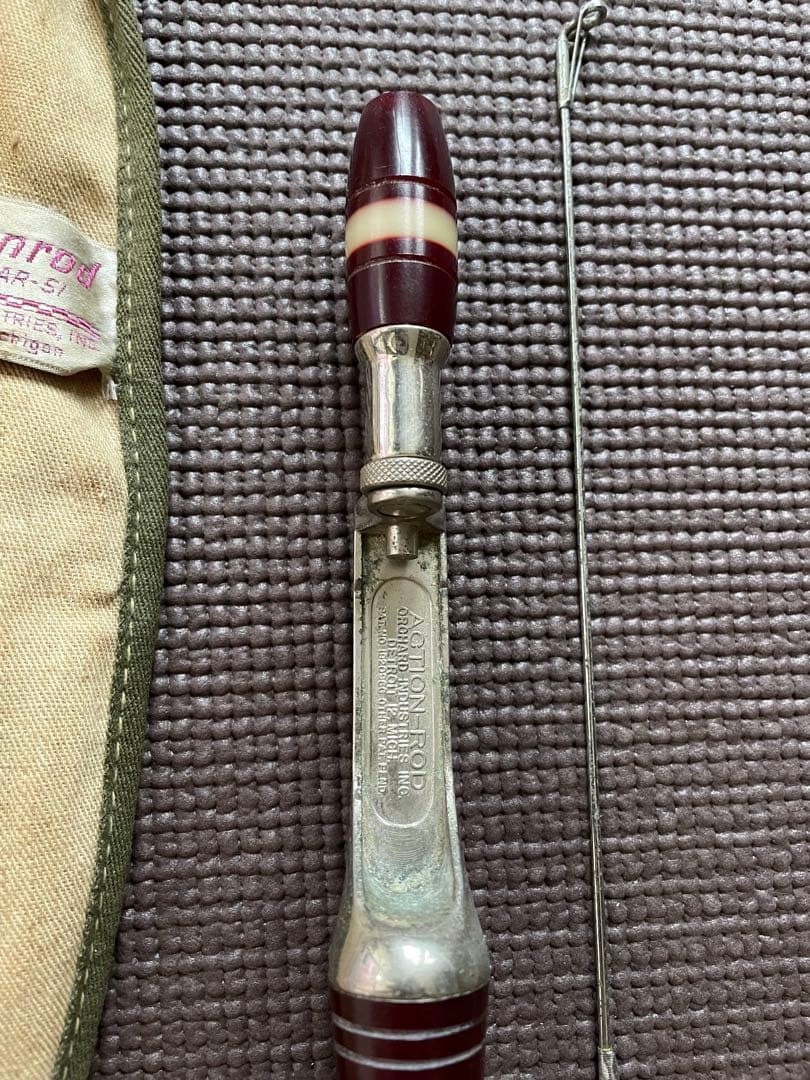ビンテージ　ACTIONROD アクションロッド　スチール