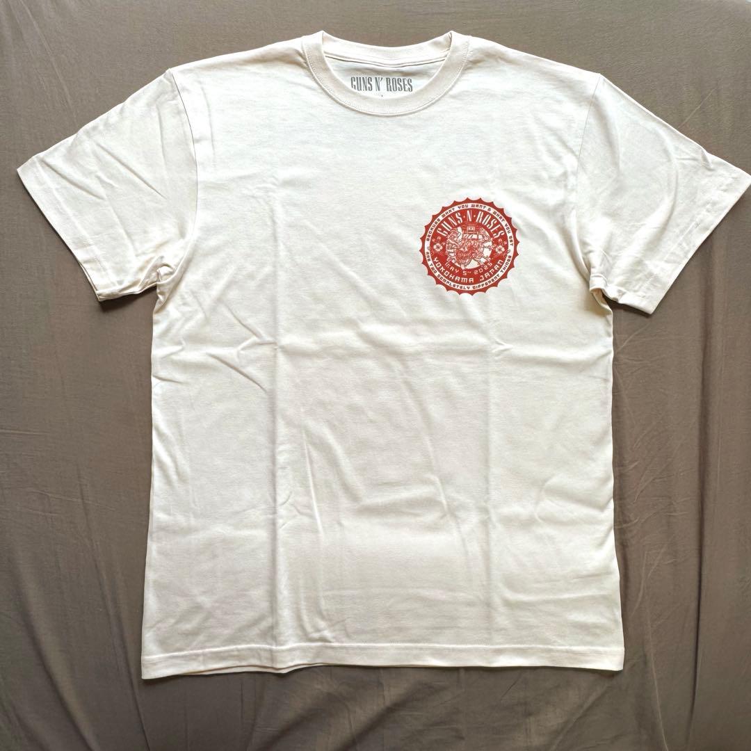 GUNS N’ ROSES ガンズアンドローゼズ 日本公演通販限定Tシャツ L