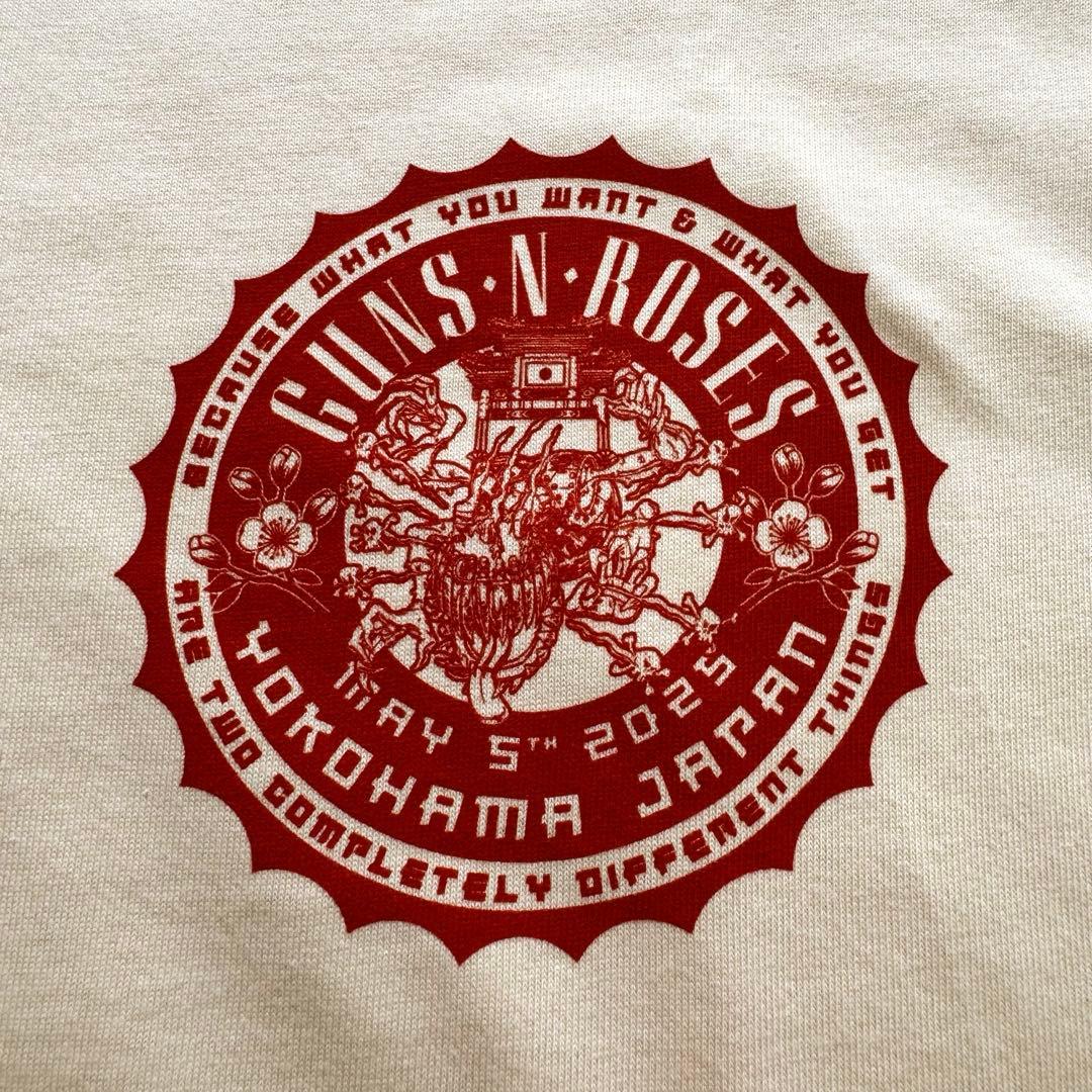GUNS N’ ROSES ガンズアンドローゼズ 日本公演通販限定Tシャツ L