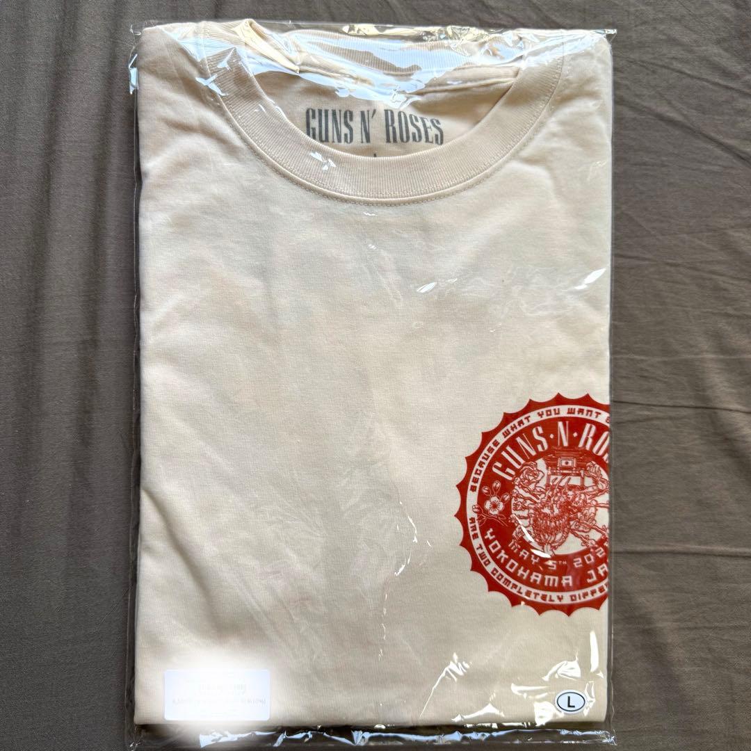 GUNS N’ ROSES ガンズアンドローゼズ 日本公演通販限定Tシャツ L