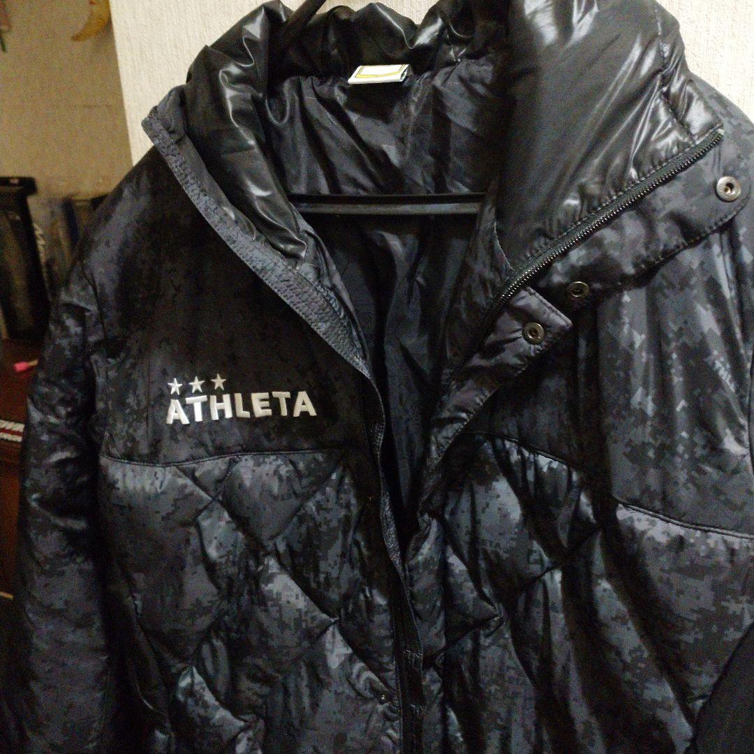 ATHLETA ベンチコート L 黒