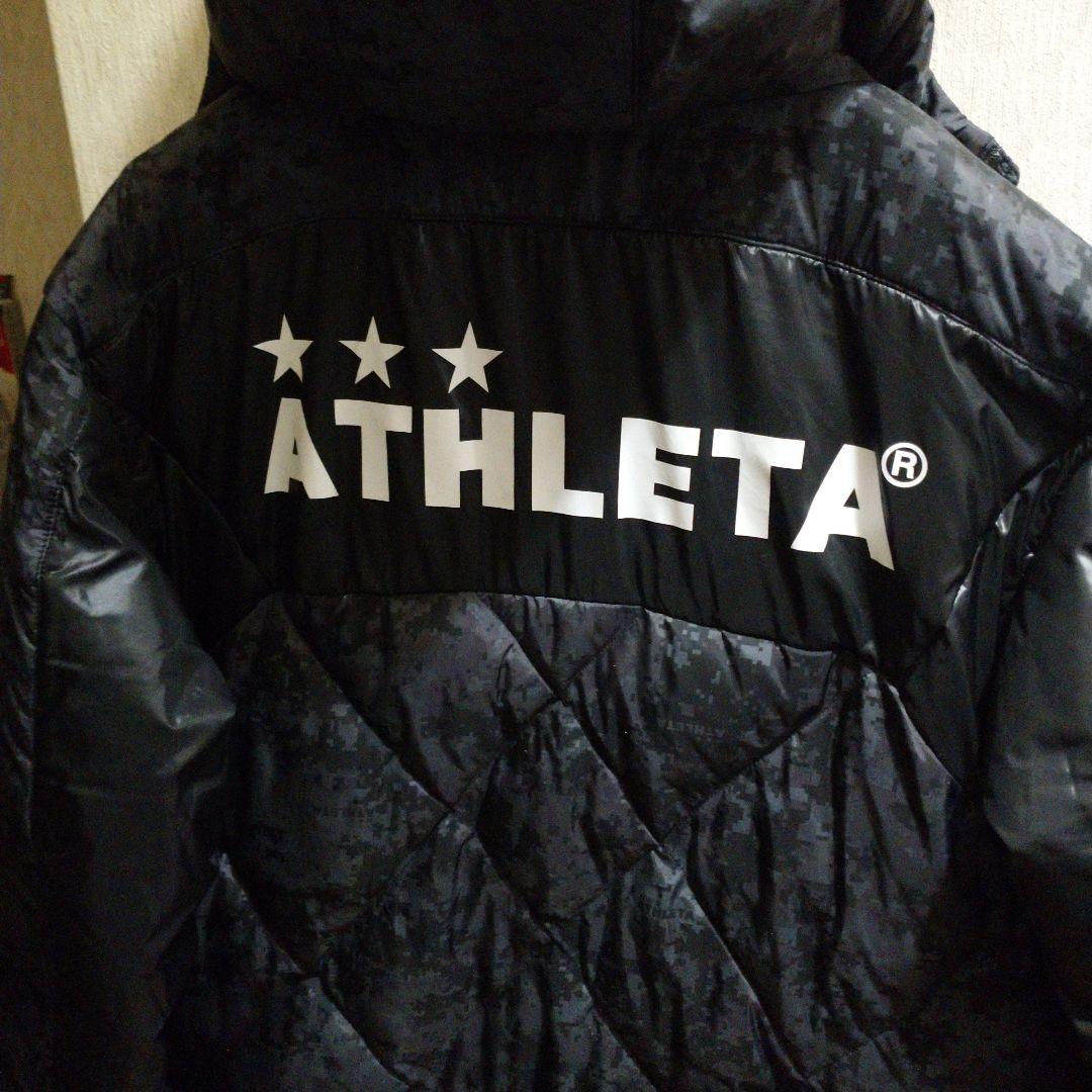 ATHLETA ベンチコート L 黒