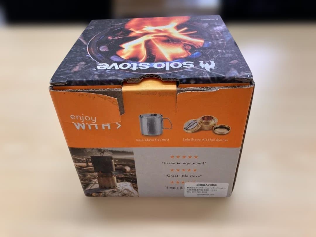 新品未使用！！ソロストーブ　ライト　正規品　ウッドストーブ　焚き火台