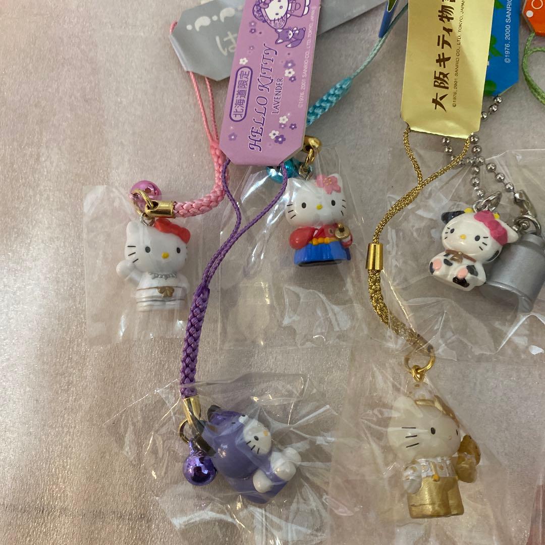 【新品】ご当地キティ　ストラップ　根付け　まとめ売り