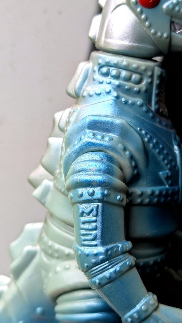 マルサン 電撃怪獣大作戦 メカゴジラ２ ブルーメタリック ソフビ