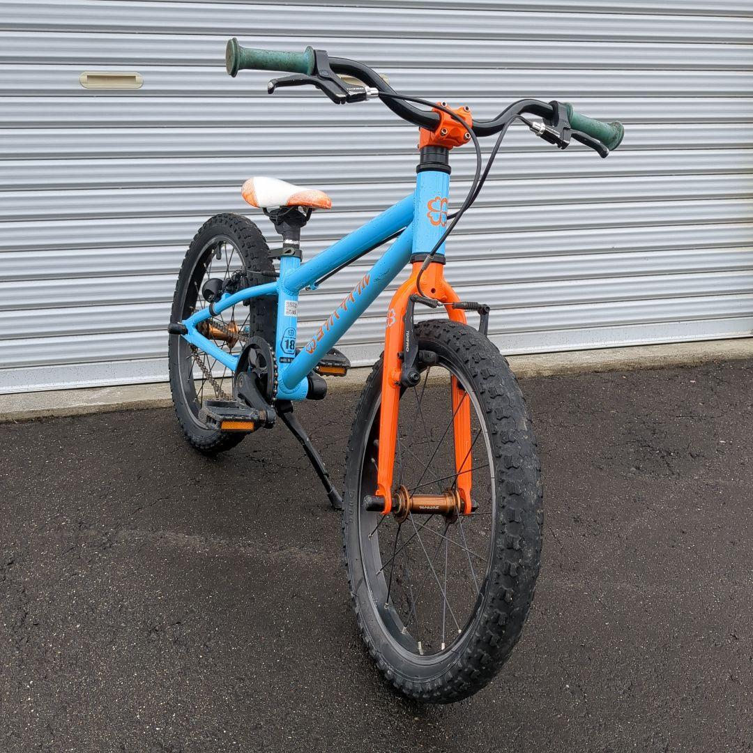 ヨツバサイクル　18インチ　送料込み　ラムネブルー