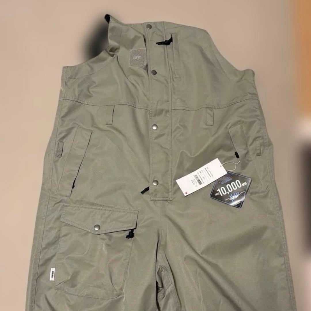 UNFRM ビブパンツ サンド　L スノーボード　ウェア　春　バギータイプ