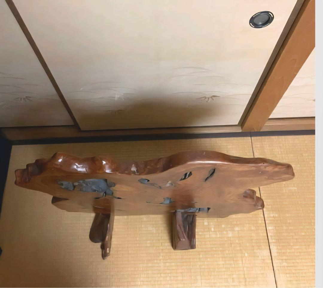 ☆送料込み☆ 一枚板　衝立て　百貨店催事で購入