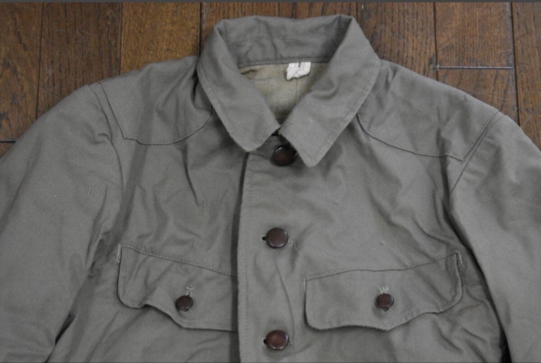 日本軍　日本陸軍　綿製冬衣　代用冬衣　実物　四號　大支検定 軍服