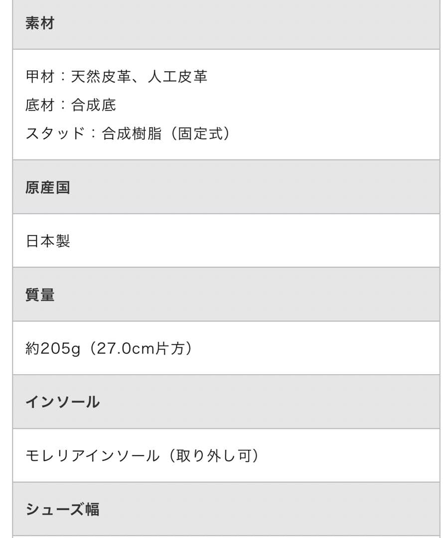 Mizuno Morelia II Japan 24.5 レッド/ホワイト