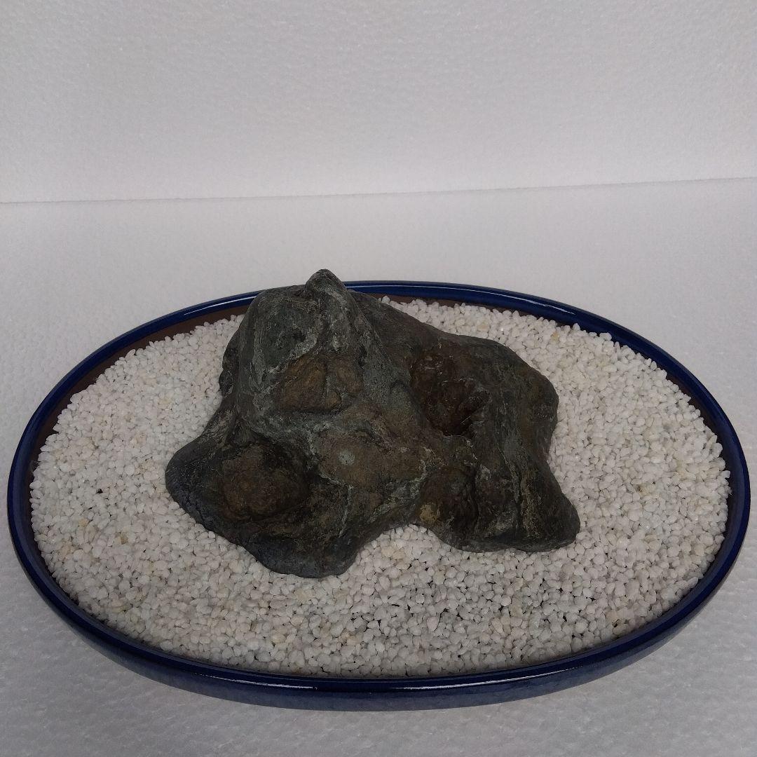 天然石 水石 　水溜め石　水盤とセット