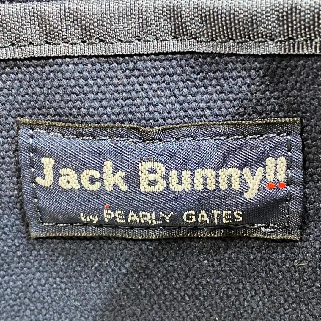 JACK BUNNY ジャックバニー ラウンドバッグ 総柄 ゴルフ グレー系
