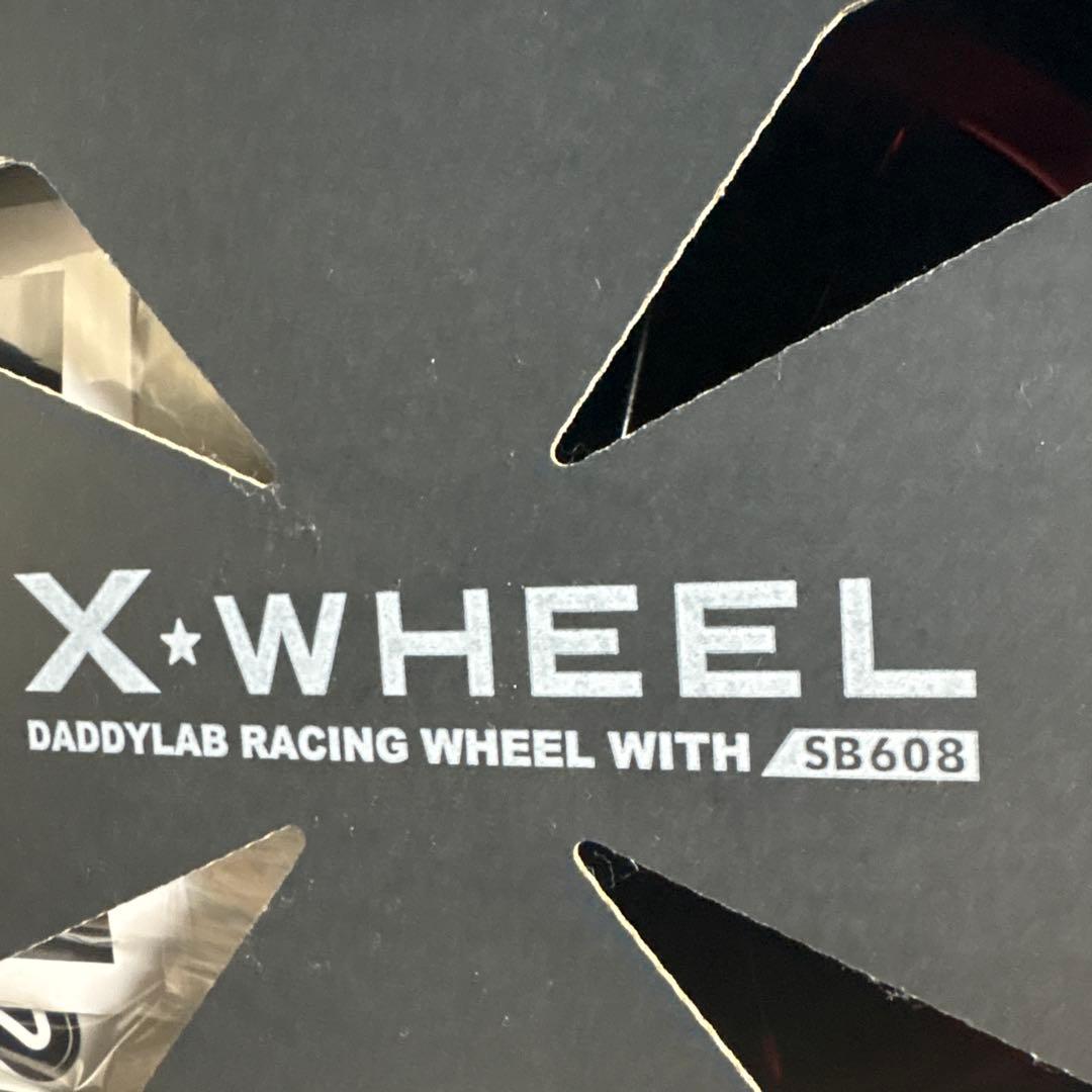 ストライダーレーシングホイール　DADDYLAB X-WHEEL レッド