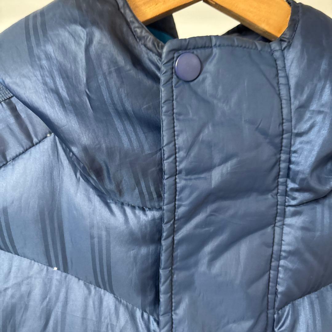 adidas ベンチコート ネイビー