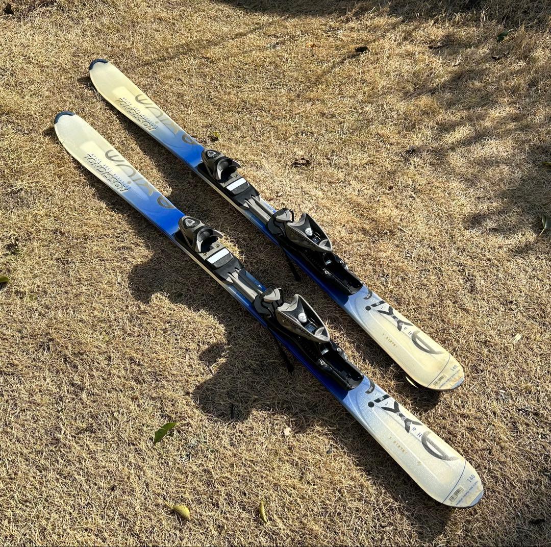 ロシニョール Axium スキー板　ビンディングセット　140cm