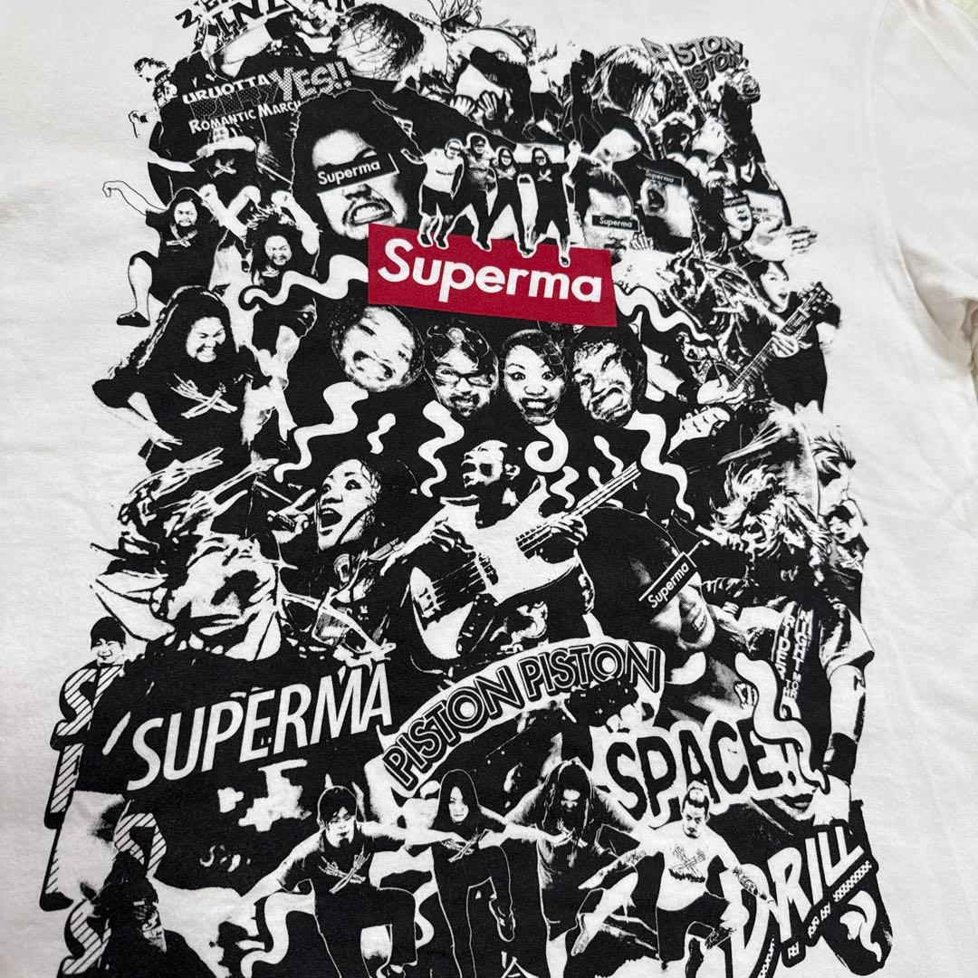 【XLサイズ】☆マキシマムザホルモン 令和版 白い恋のスペルマ Tシャツホワイト