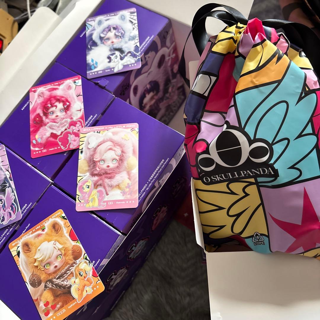 POPMART SKULLPANDA x My Little Pony 5個