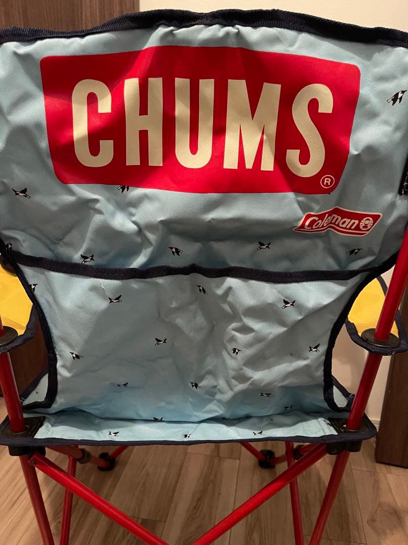 Coleman Chums コラボ アウトドアチェア　傷あり
