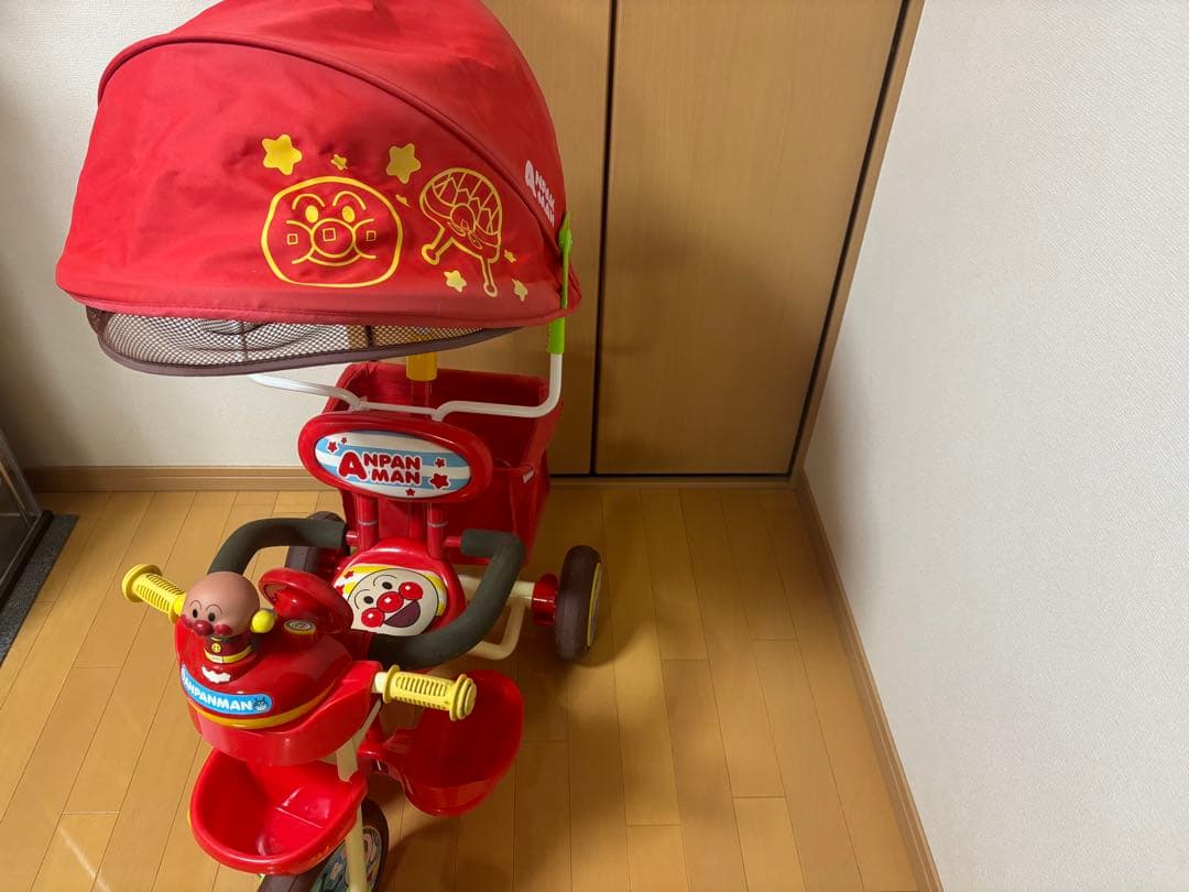 エムアンドエム ブザー付おでかけ三輪車 それいけ！アンパンマン デラックスII…