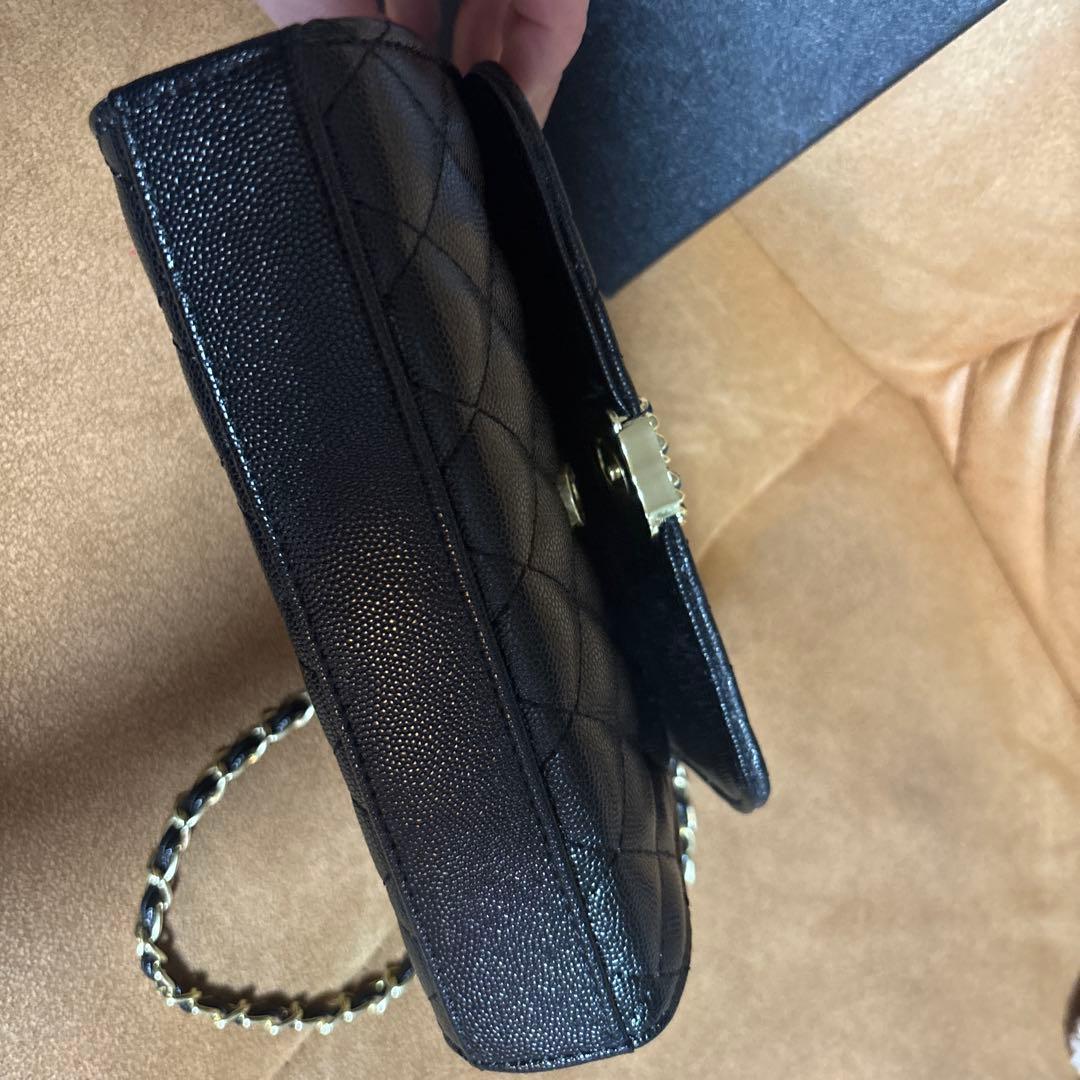 CHANEL 黒 キルティングバッグ ノベルティ