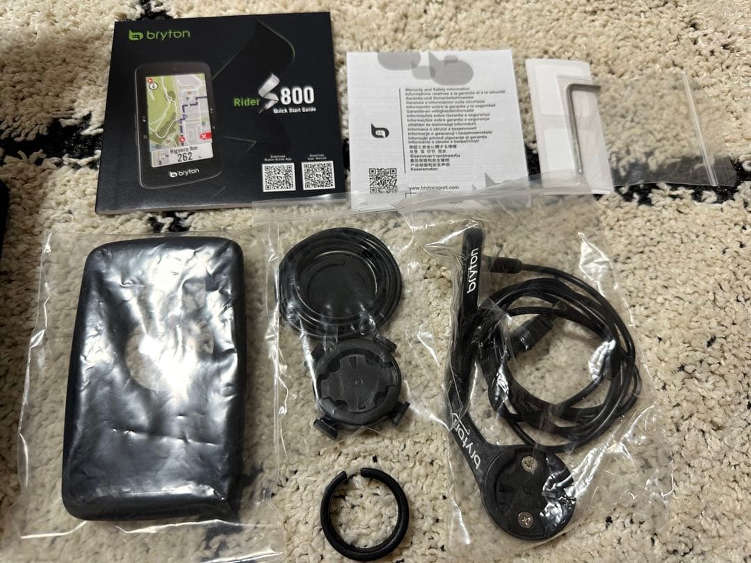 bryton Rider 800 GPSサイクルコンピュータ