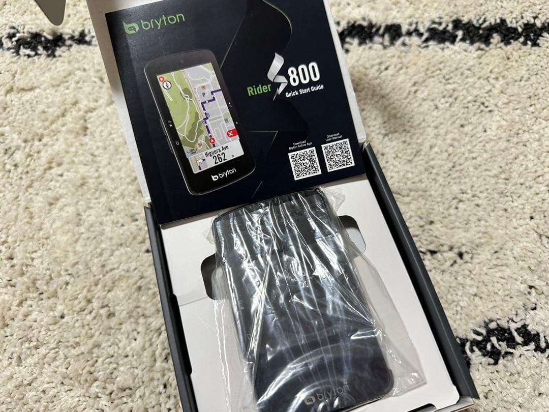 bryton Rider 800 GPSサイクルコンピュータ
