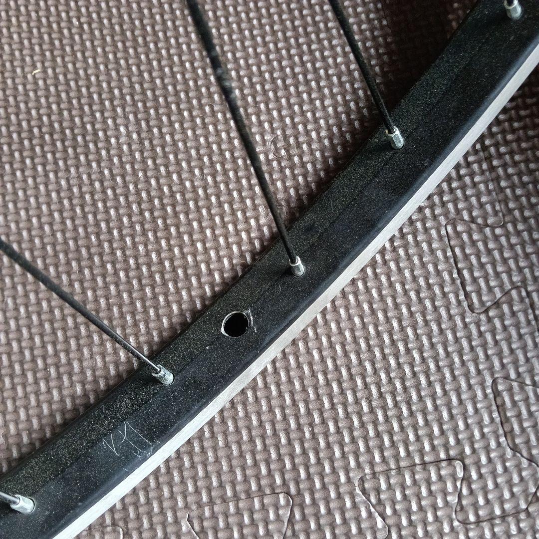 SHIMANO 完組ホイール 黒スポーク