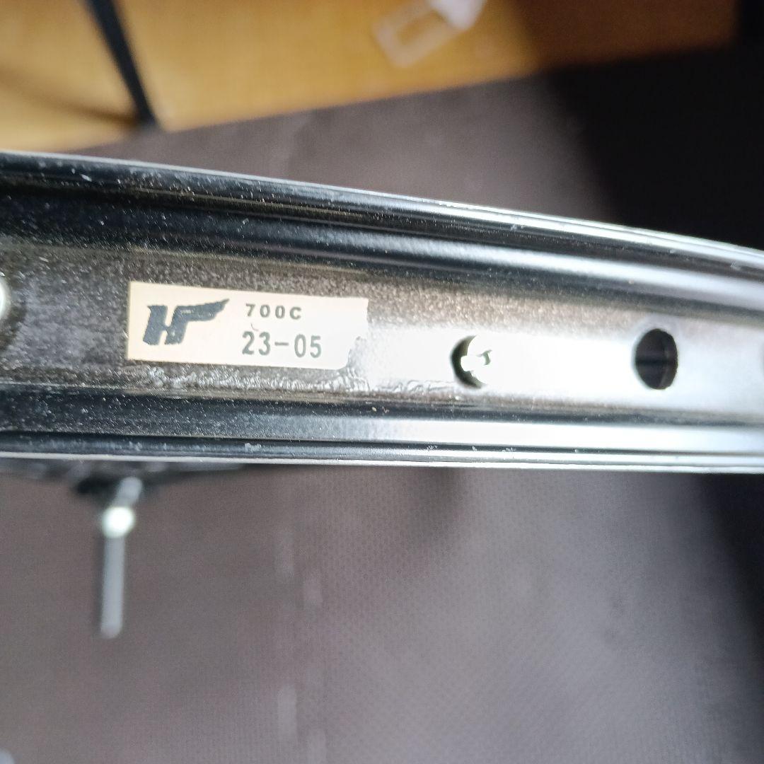 SHIMANO 完組ホイール 黒スポーク