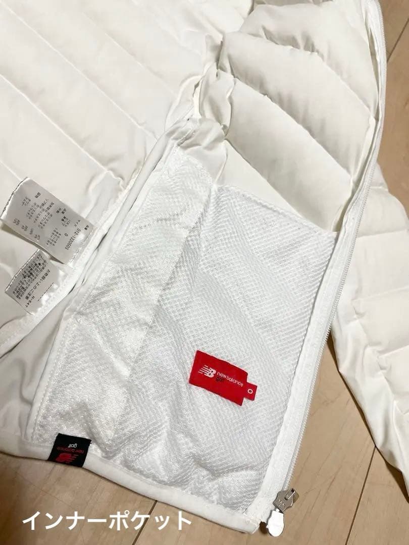 ニューバランス ゴルフ ホワイトダウン Size:0