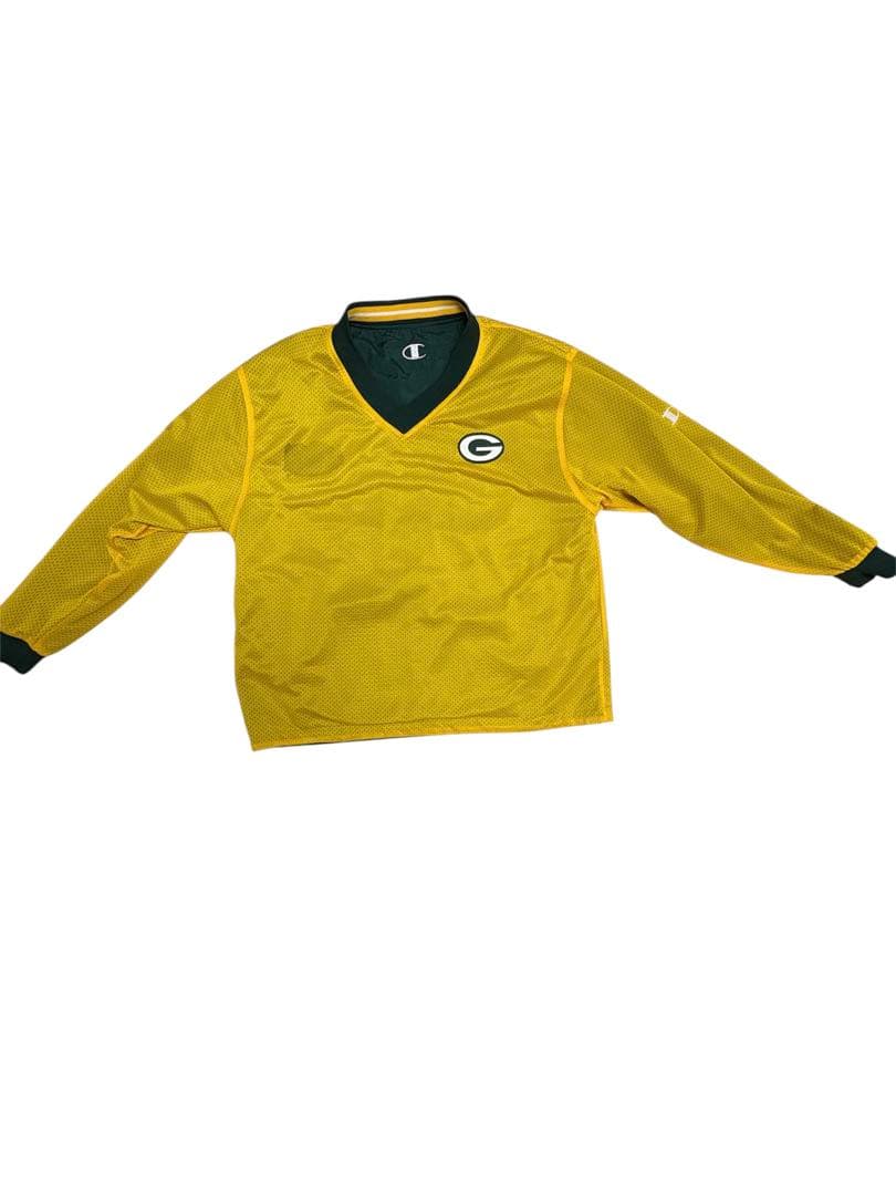 90s ChampionのNFLグリーンベイ・パッカーズのナイロンジャケット