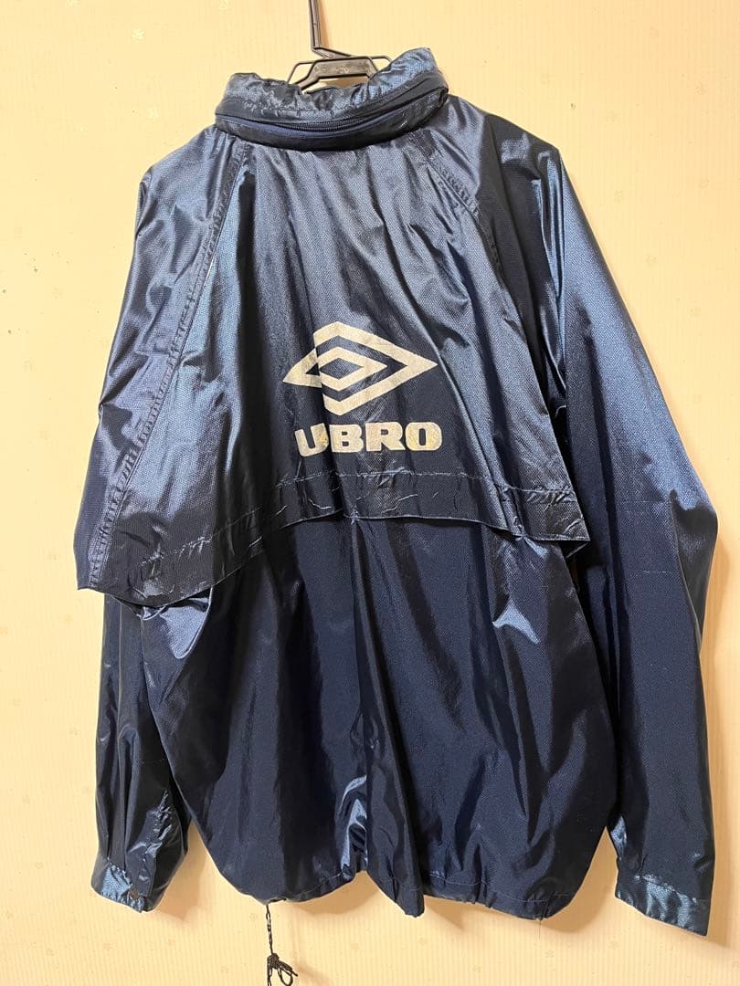 UMBRO ピステ・ウィンドブレーカー XL ネイビー