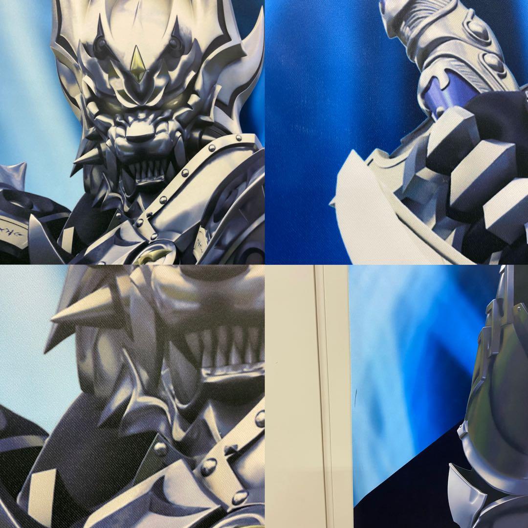 ♦︎3牙狼 ガロ GARO等身大タペストリー 銀牙騎士ゼロ 横730×縦1820