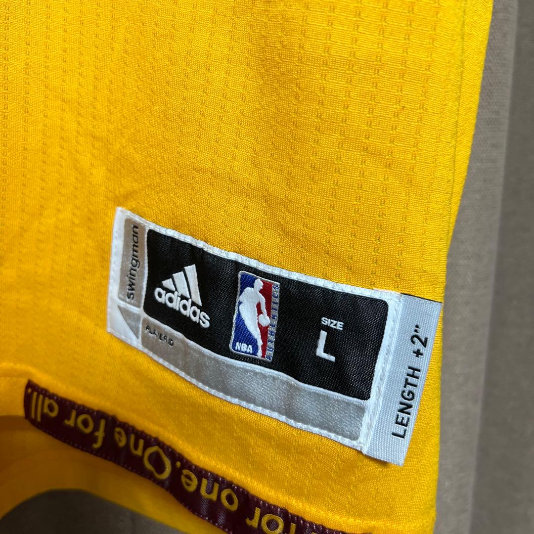 【希少】NBAレブロンジェームスCAVS 23番 adidas ユニフォーム L