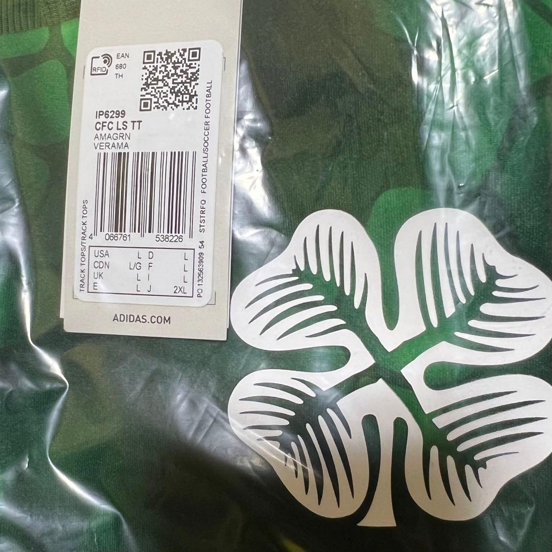 adidas Celtic 23/24 トラックジャケット　インポートＬサイズ