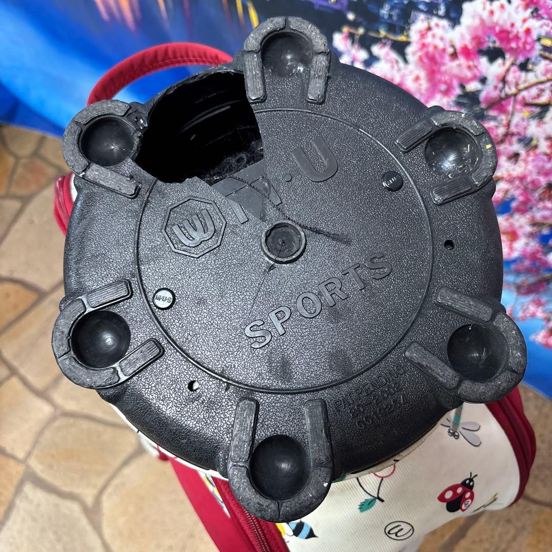 寶BX-1213 Ｍ・ＵSPORTS キャディバッグ てんとう虫デザイン