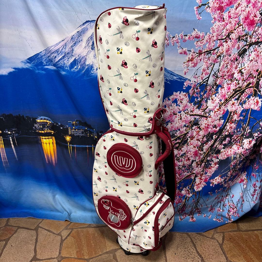 寶BX-1213 Ｍ・ＵSPORTS キャディバッグ てんとう虫デザイン