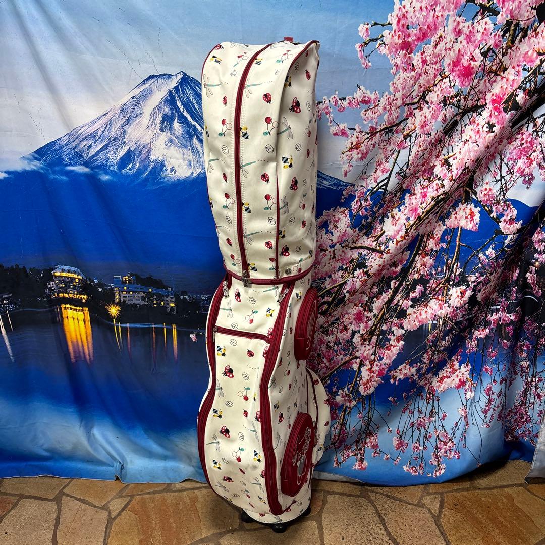 寶BX-1213 Ｍ・ＵSPORTS キャディバッグ てんとう虫デザイン