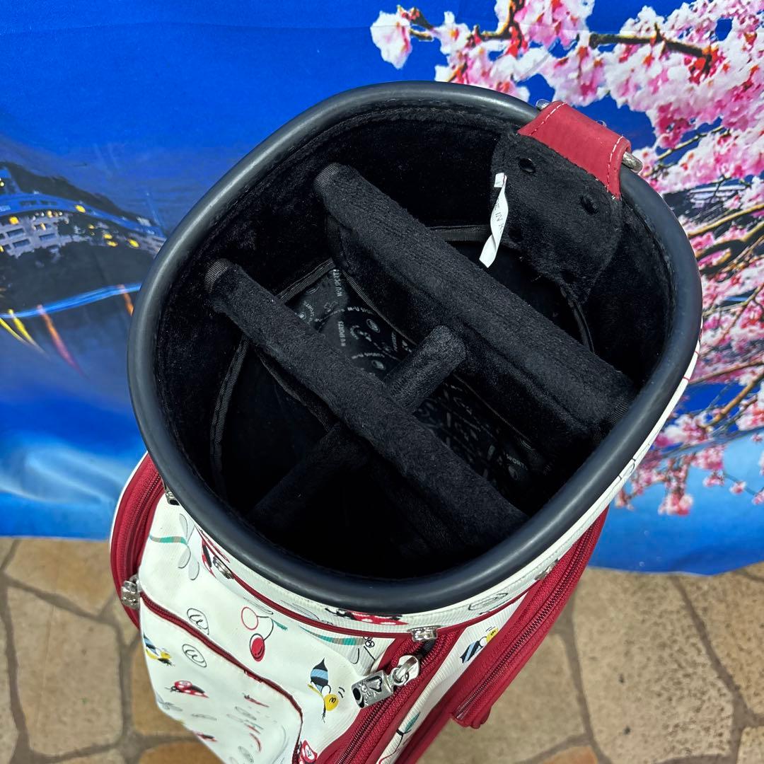 寶BX-1213 Ｍ・ＵSPORTS キャディバッグ てんとう虫デザイン