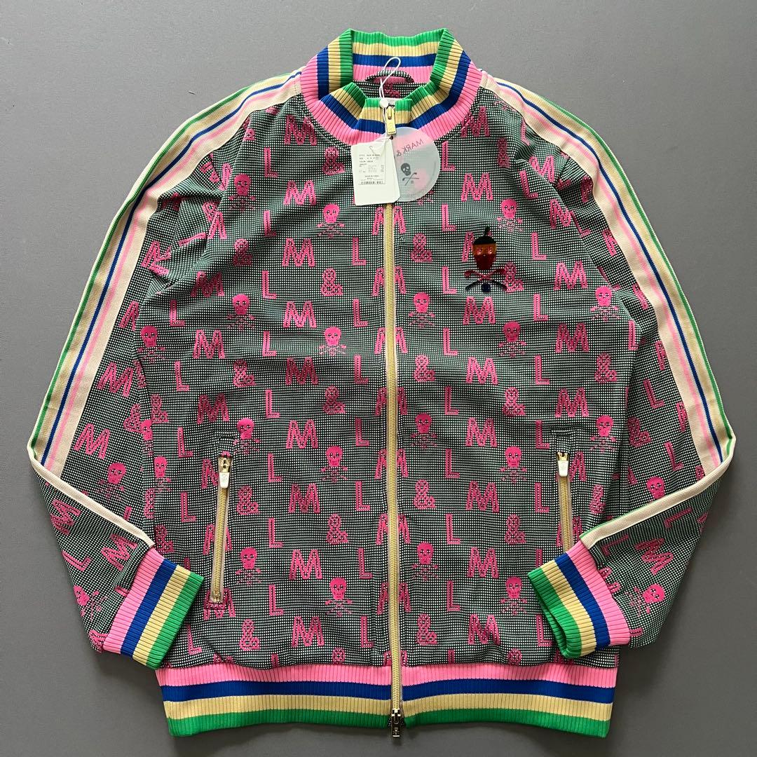 【新品】MARK&LONA マークアンドロナ　総柄　トラックジャケット　ジャージ