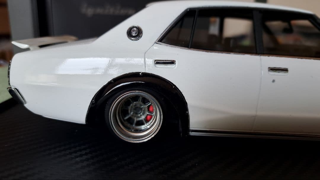 ワンオフ ケンメリスカイライン4枚 ヨンメリ改R仕様 日産