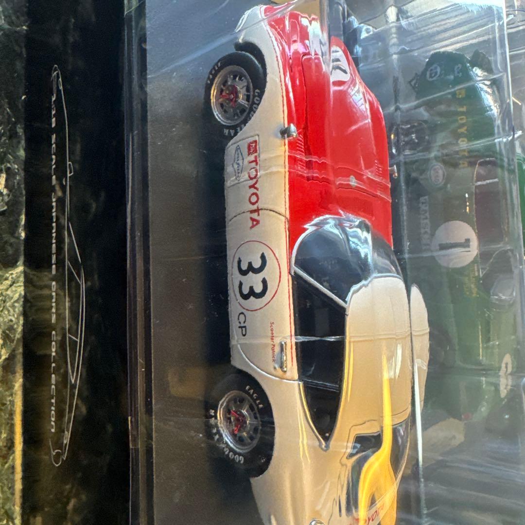 新品未使用、アシェット1/18国産名車特典トヨタ 2000GT & セリカ LB